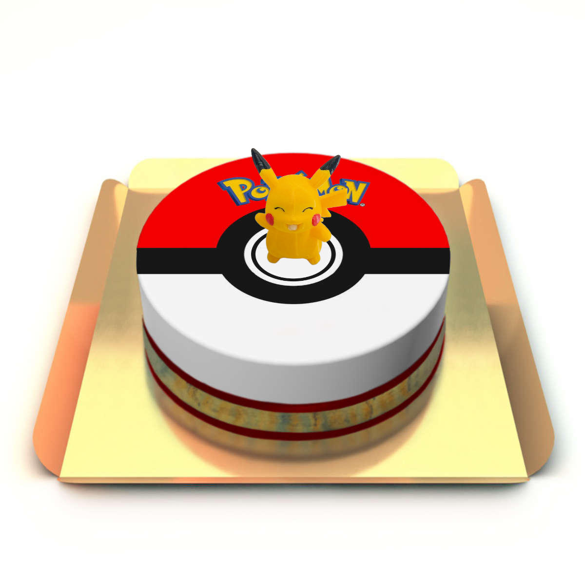 Pikachu Figürlü Pasta