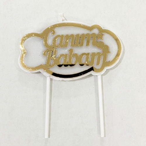 Canım Babam Yazılı Mum
