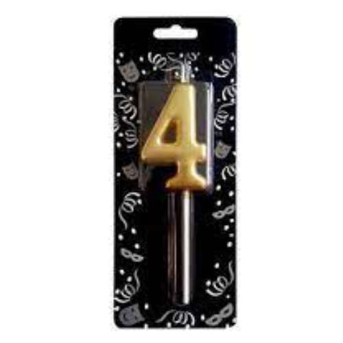 4 Rakamlı Gold Mum