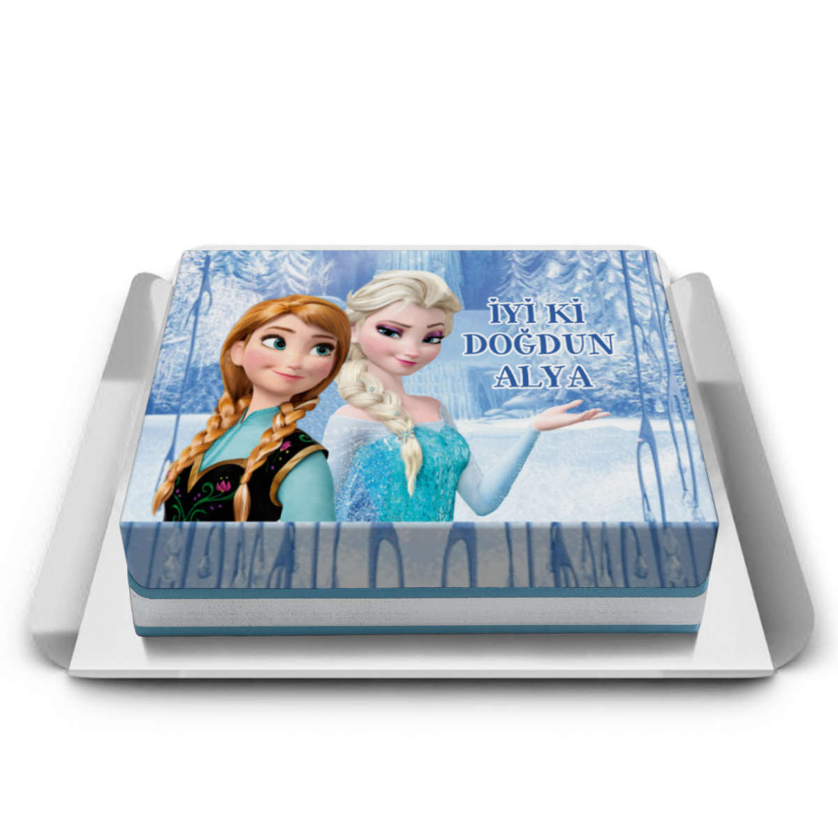 Elsa Ve Anna Doğum Günü Pastası