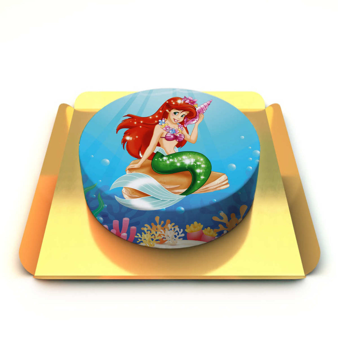 Deniz Kızı Prenses Ariel Pastası