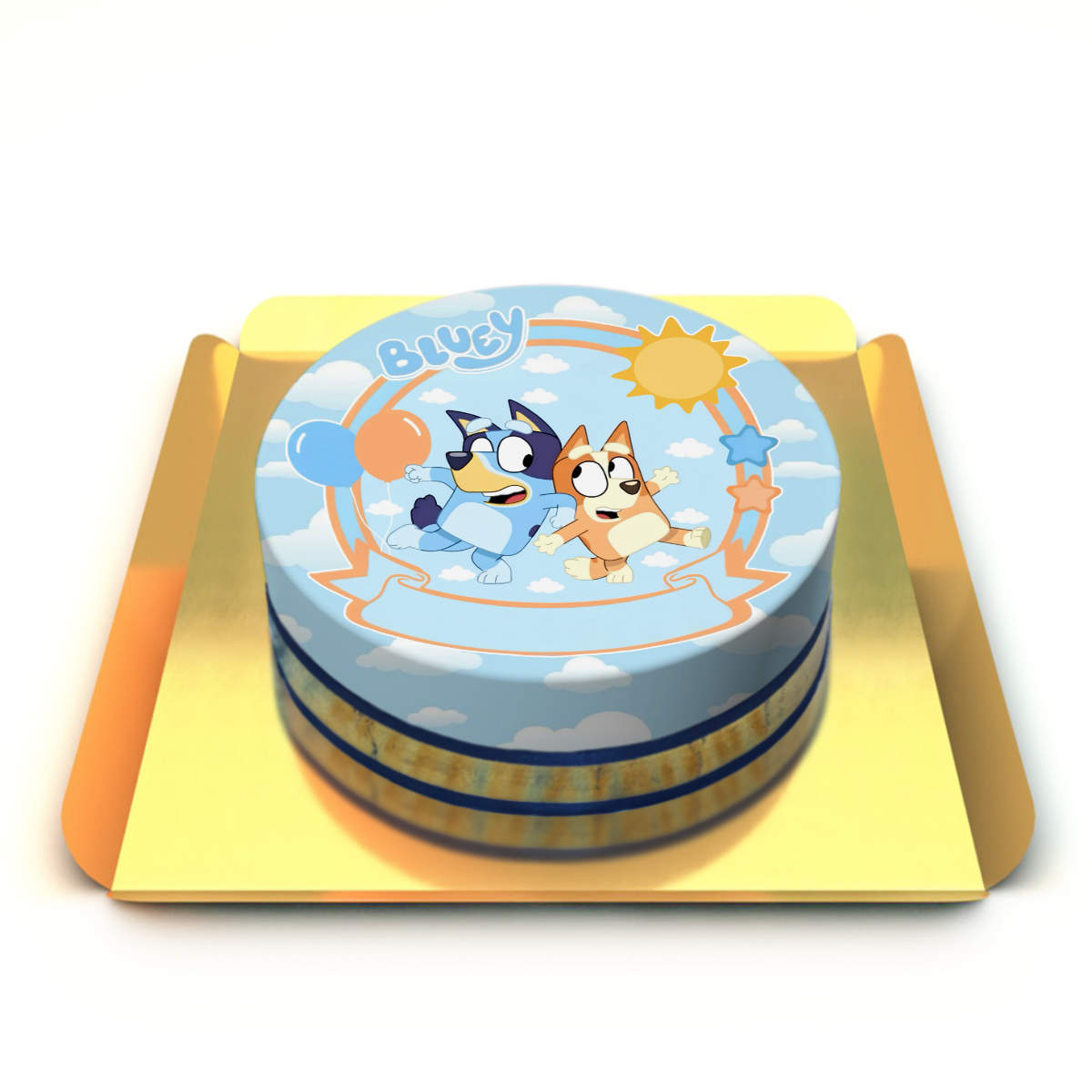Bluey Temalı Pasta