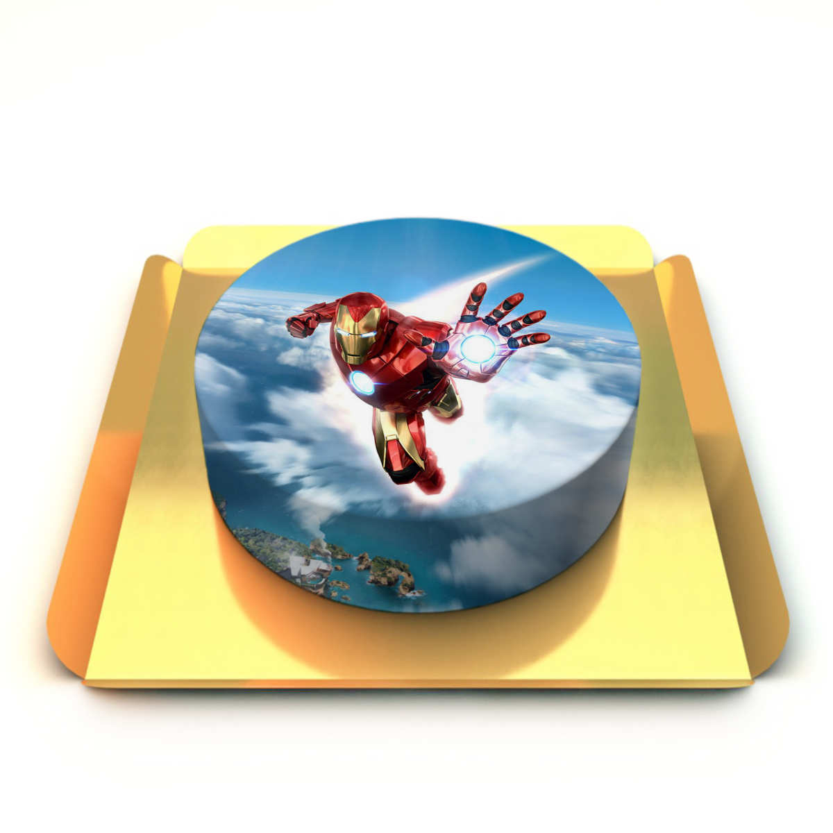 Iron Man Avengers Pastası