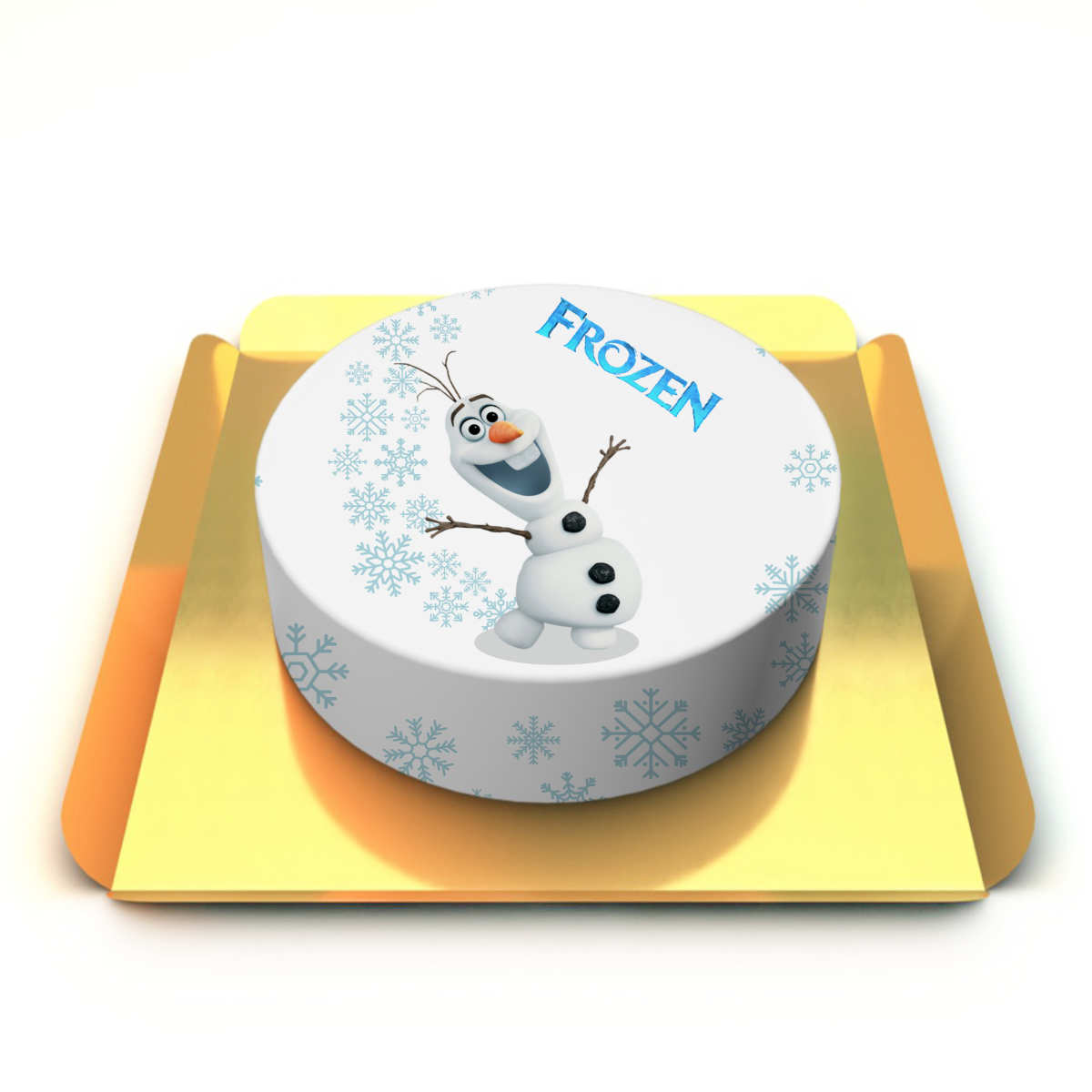 Frozen Olaf Pastası