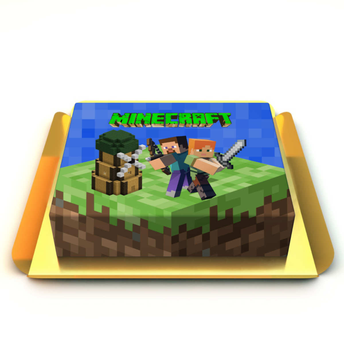 Minecraft Cake