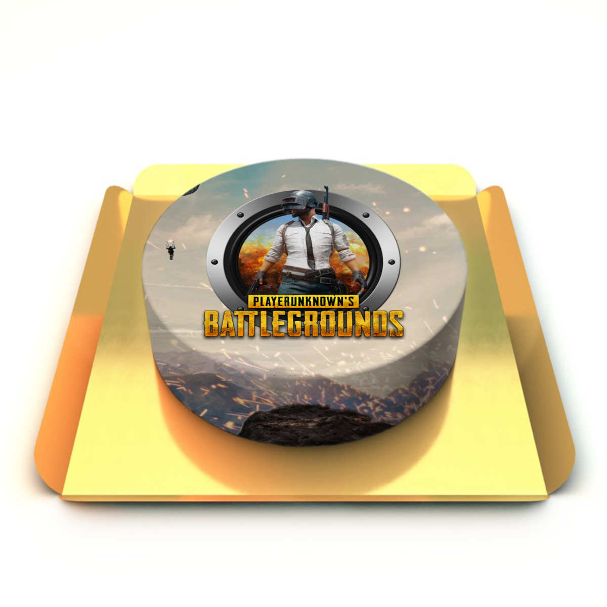 Pubg Battlegrounds Cake