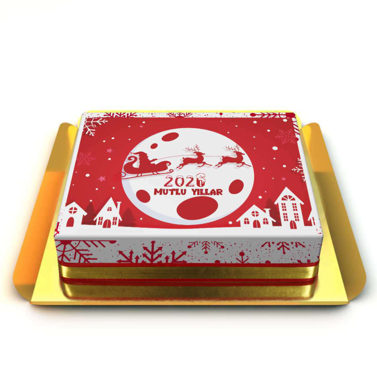 Tasarım Yılbaşı Pastası