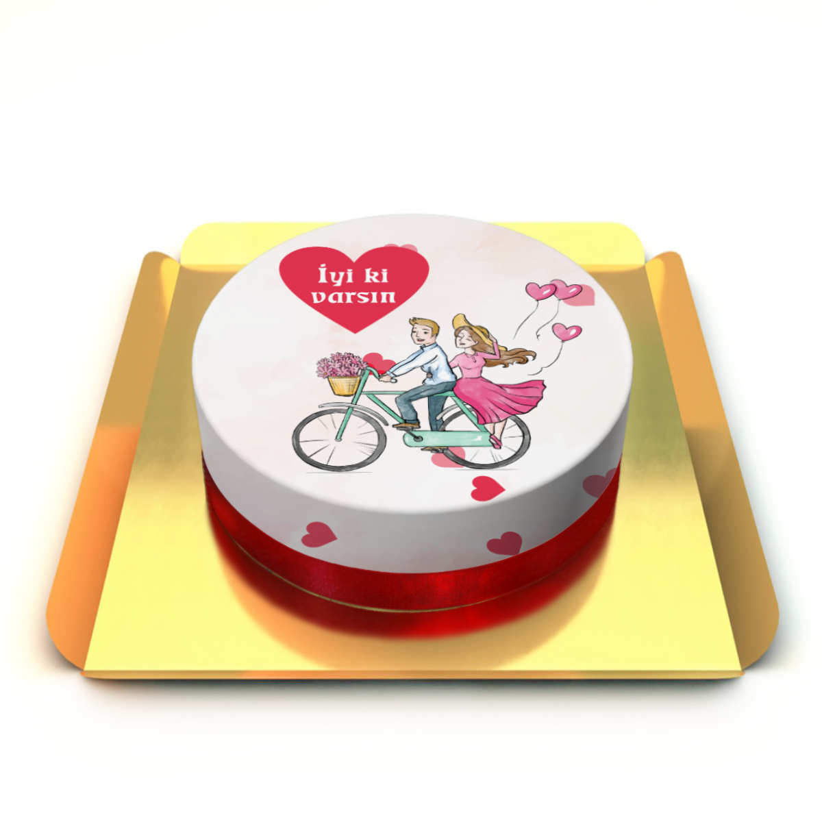 Sevgiliye Romantik Pasta