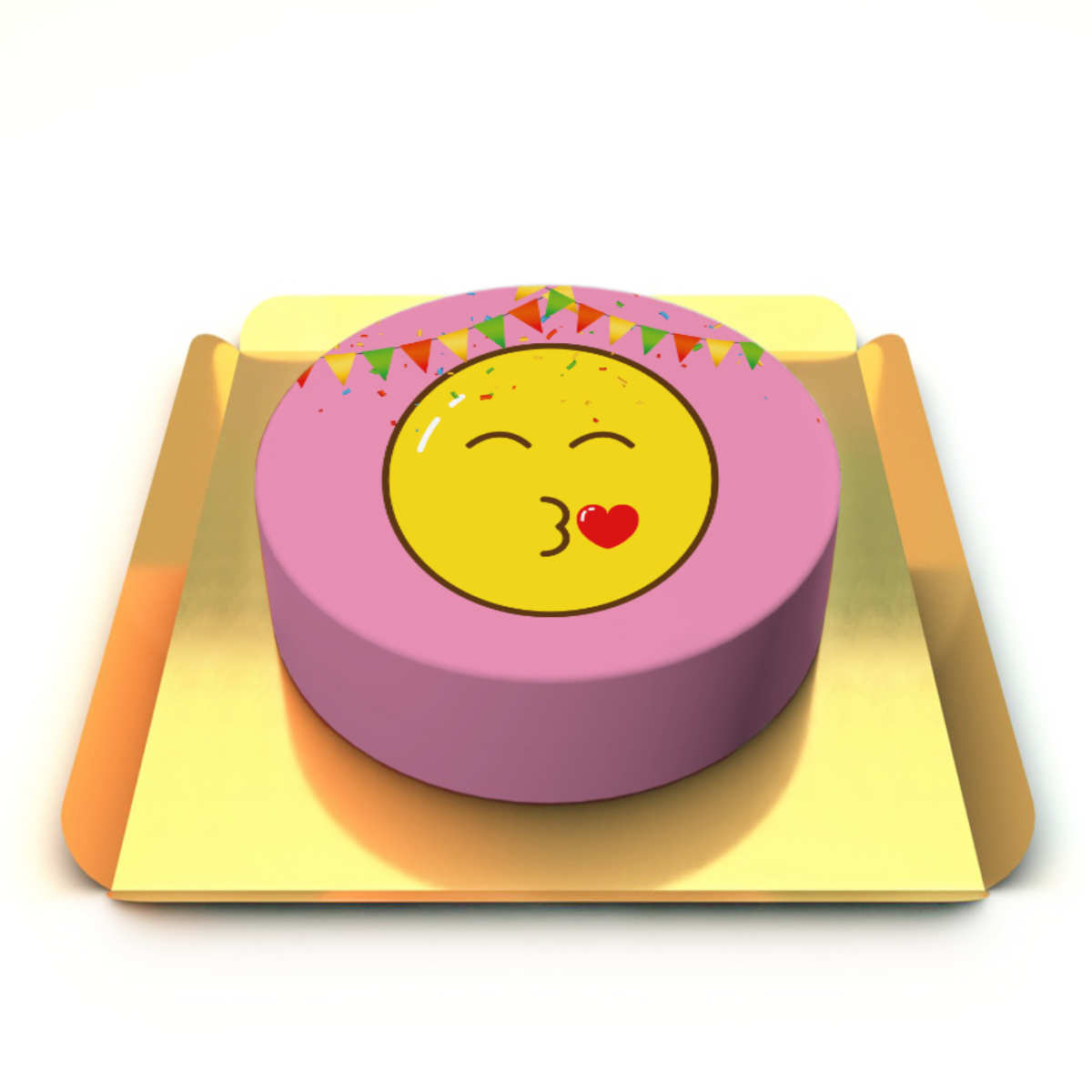 Öpücük Emoji Pastası