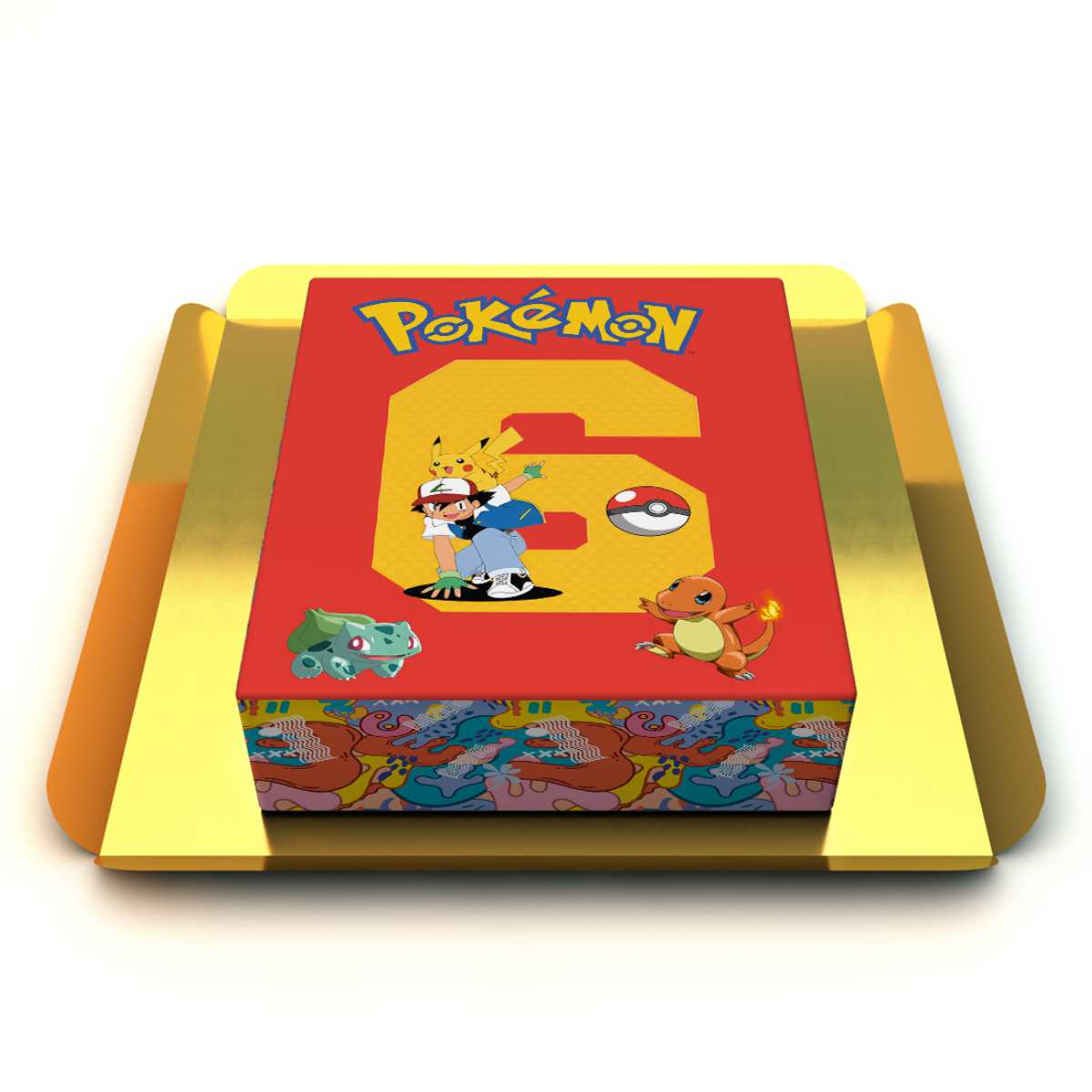 Pokemon 6 Yaş Pasta