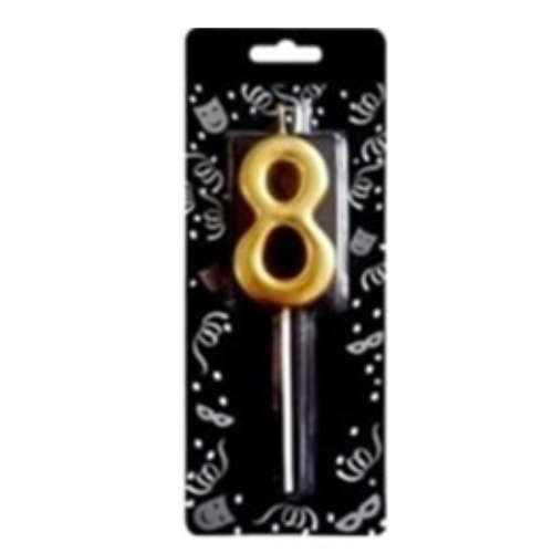 8 Rakamlı Gold Mum