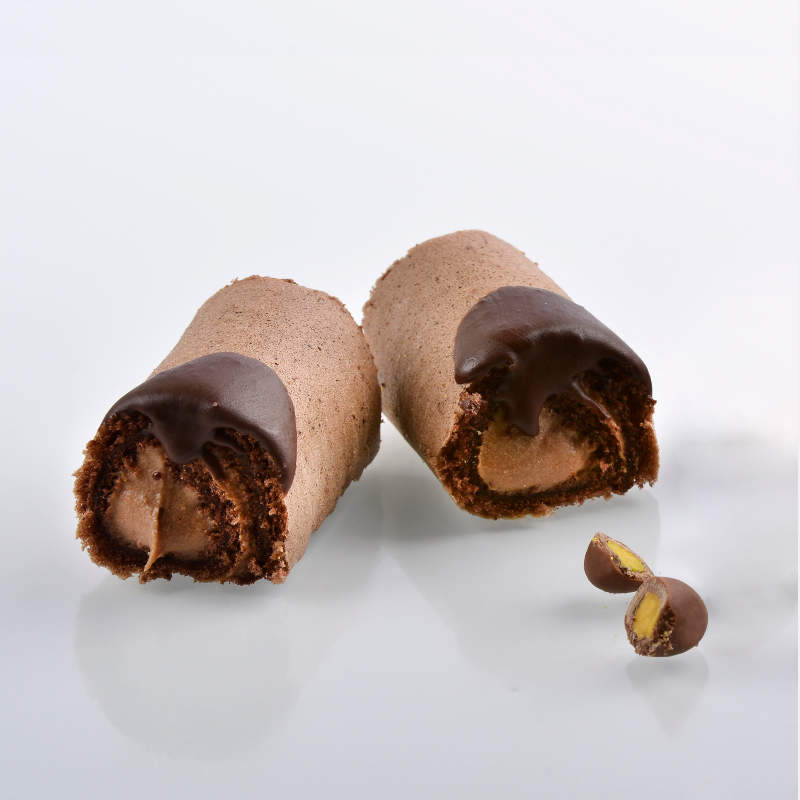 Fıstık Çikolatalı Mini Rulo