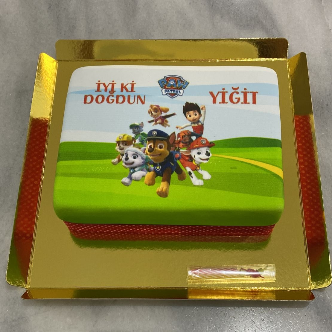 Paw Patrol Çocuk Pastası