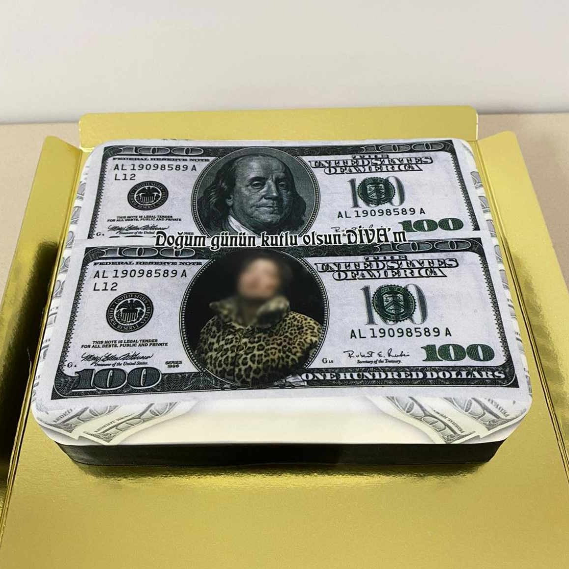 Resimli Patron Pastası