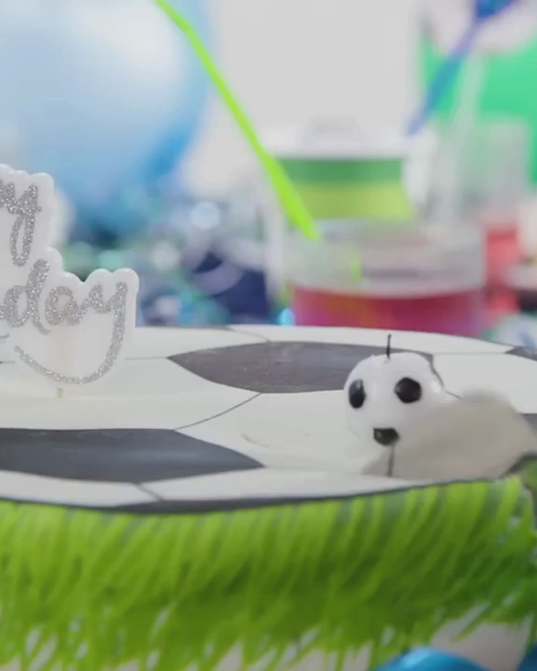 Siyah Beyaz Forma Pasta