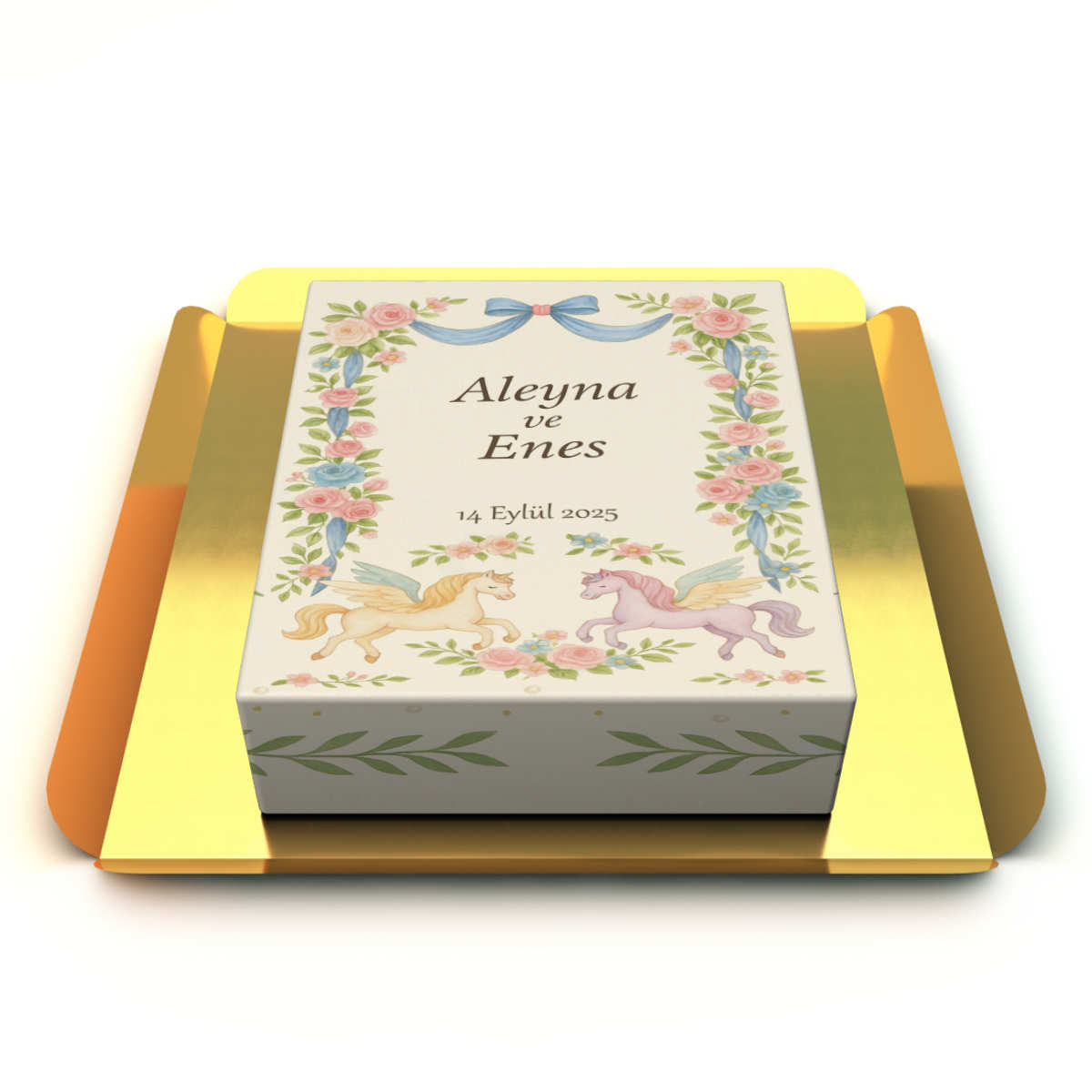 Söz Nişan Konsept Pasta