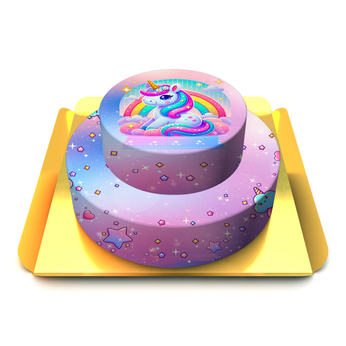 Katlı Unicorn Pasta