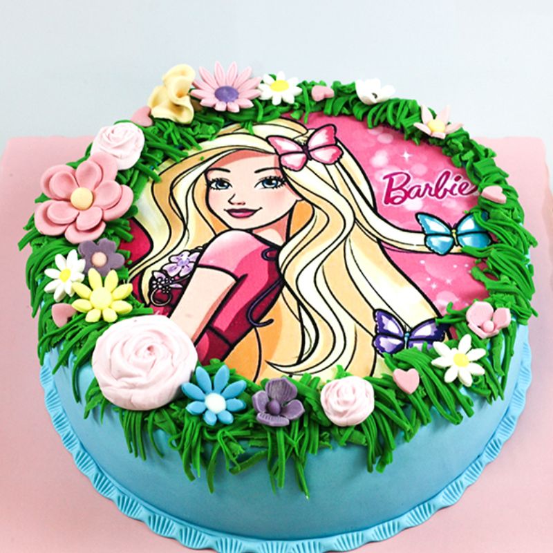 Barbie Doğum Günü Pastası