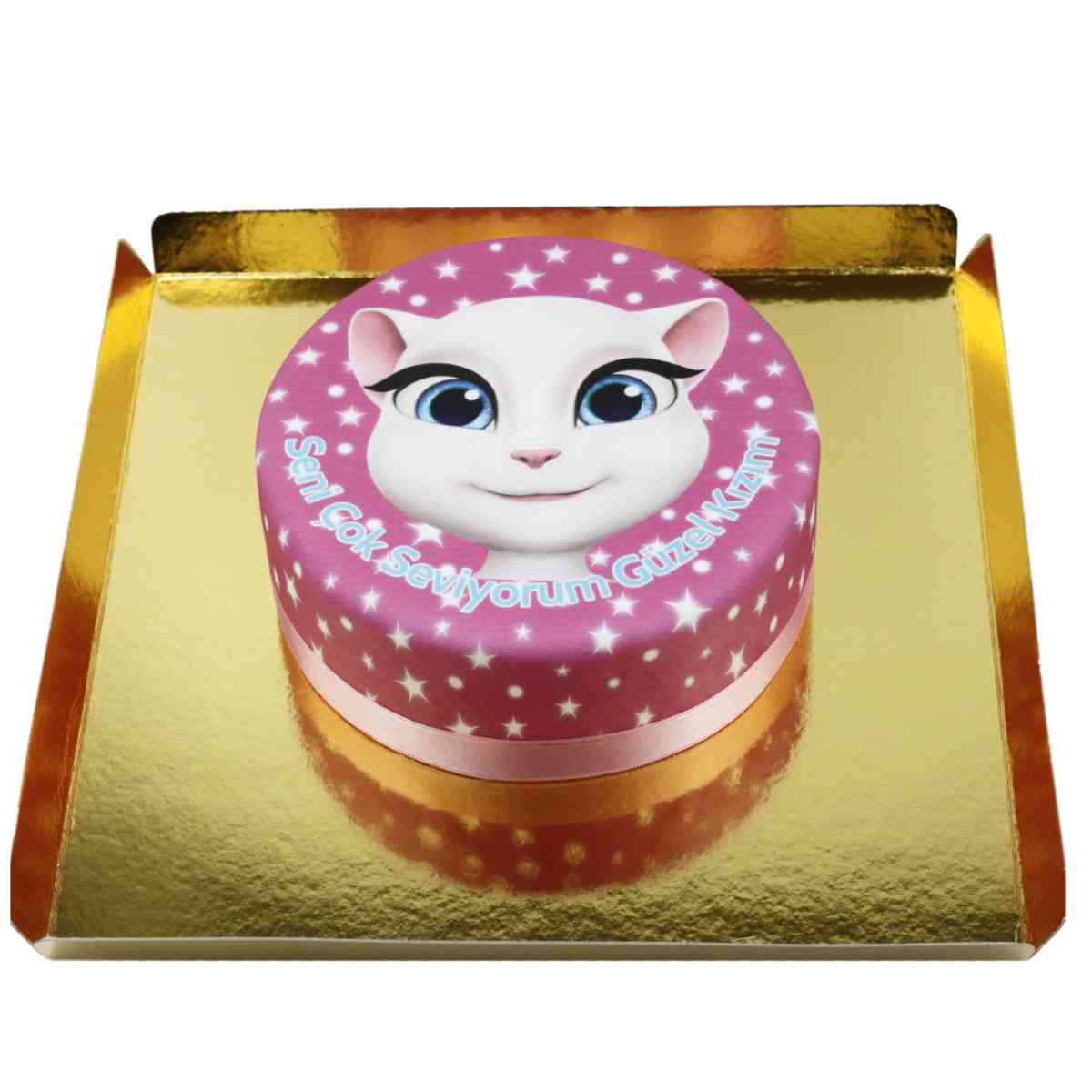 Çılgın Kedi Doğum Günü Pastası