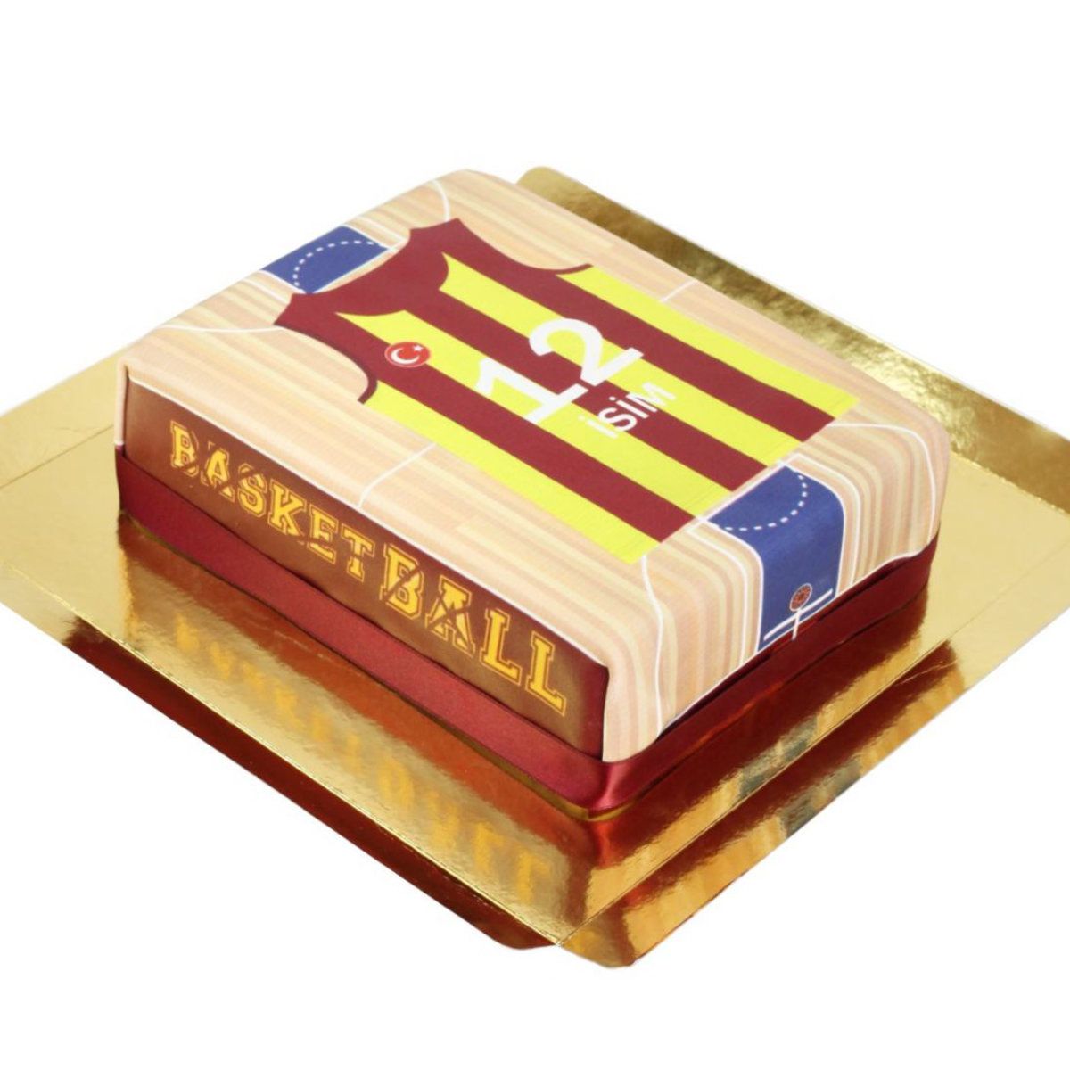 Galatasaray Basketbol Sahası ve Forma Pasta