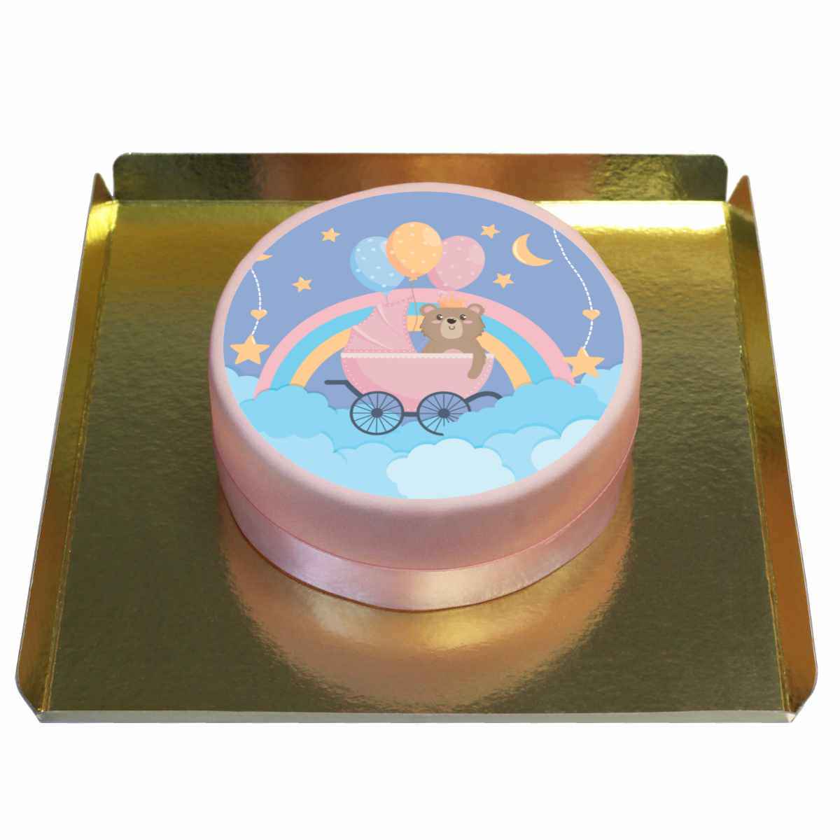 Baby shower pastası