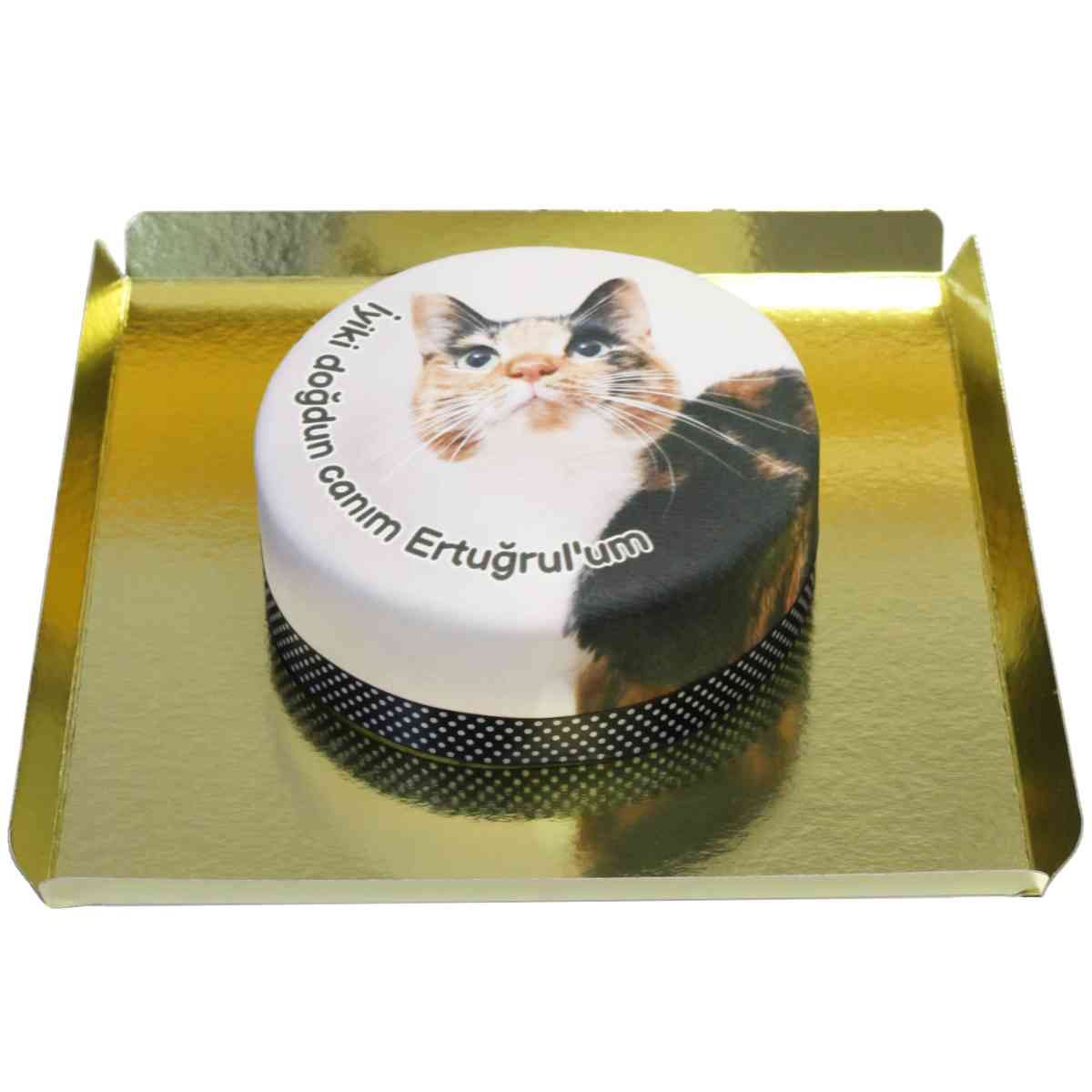 Sevimli Kedili Pasta