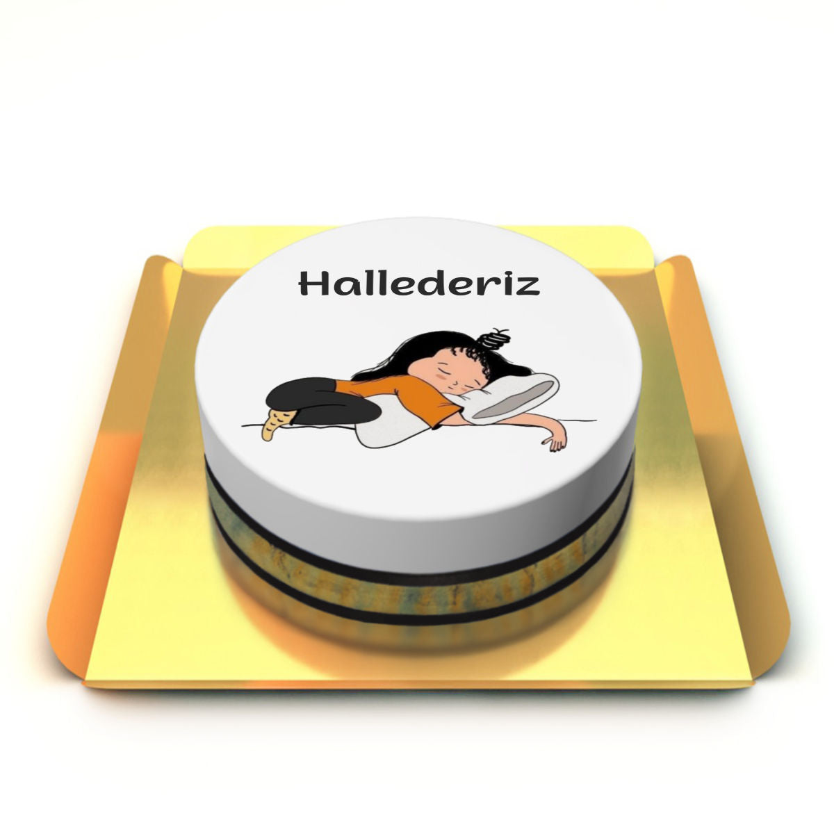 Yazılı Sürpriz Pasta