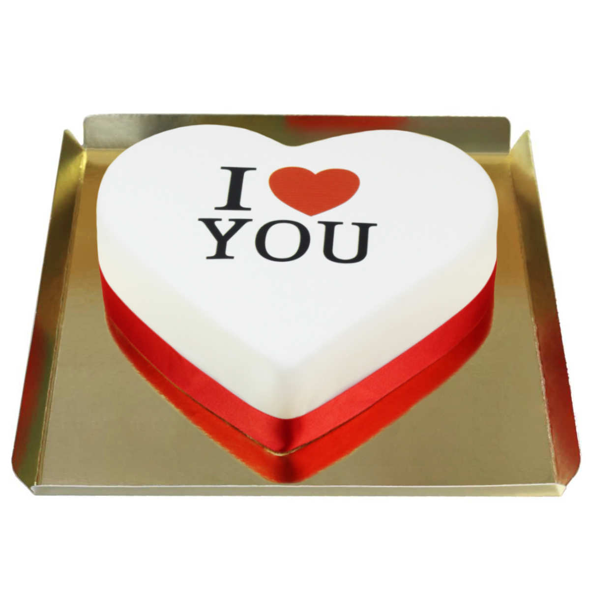 I Love You Cake