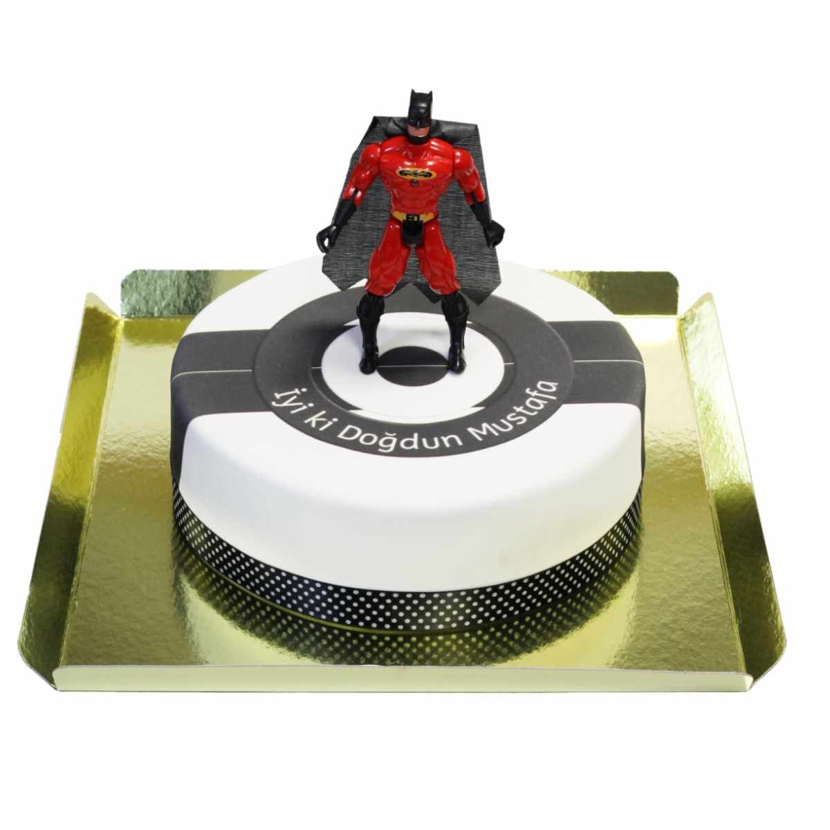 Batman Oyuncaklı Pasta