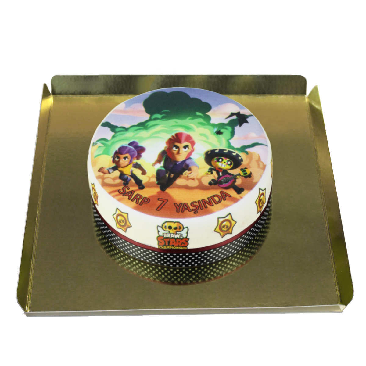 Brawl Stars Çocuk Doğum Günü Pastası
