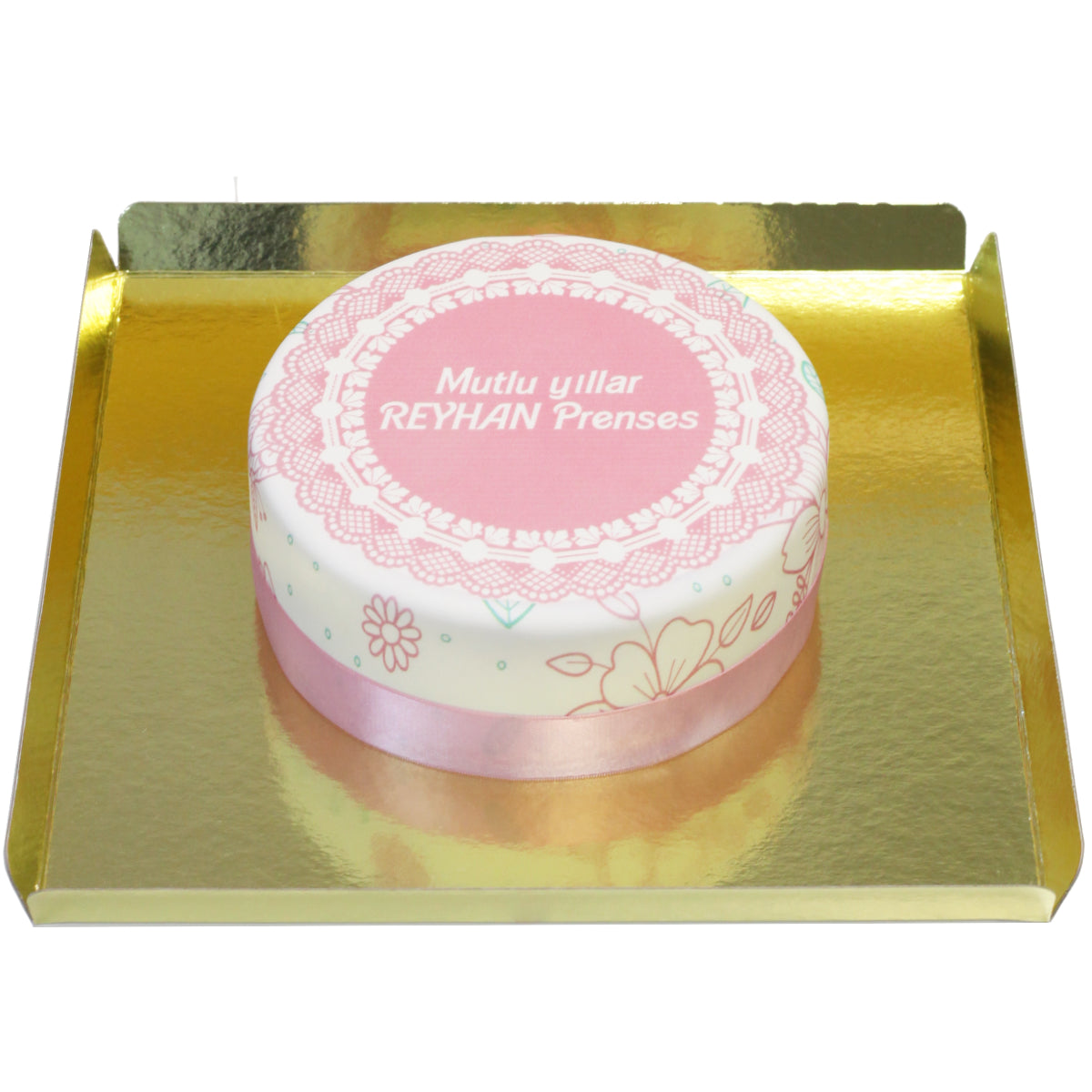 Kişiye Özel Yazılı Pasta