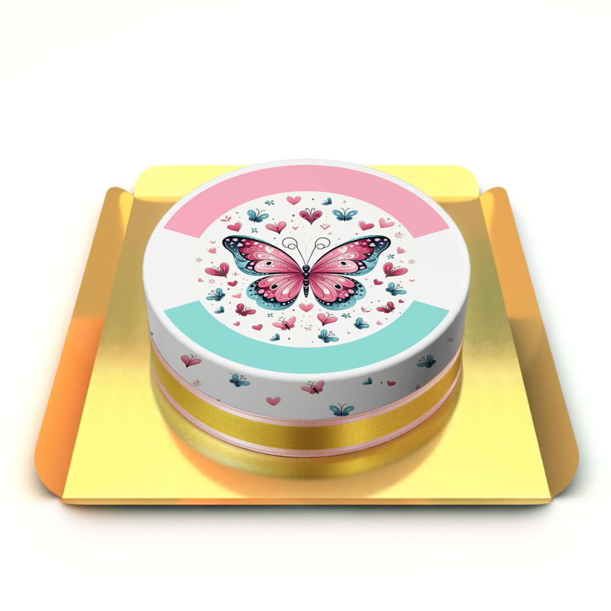 Minik Kelebeğim Tasarım Pasta