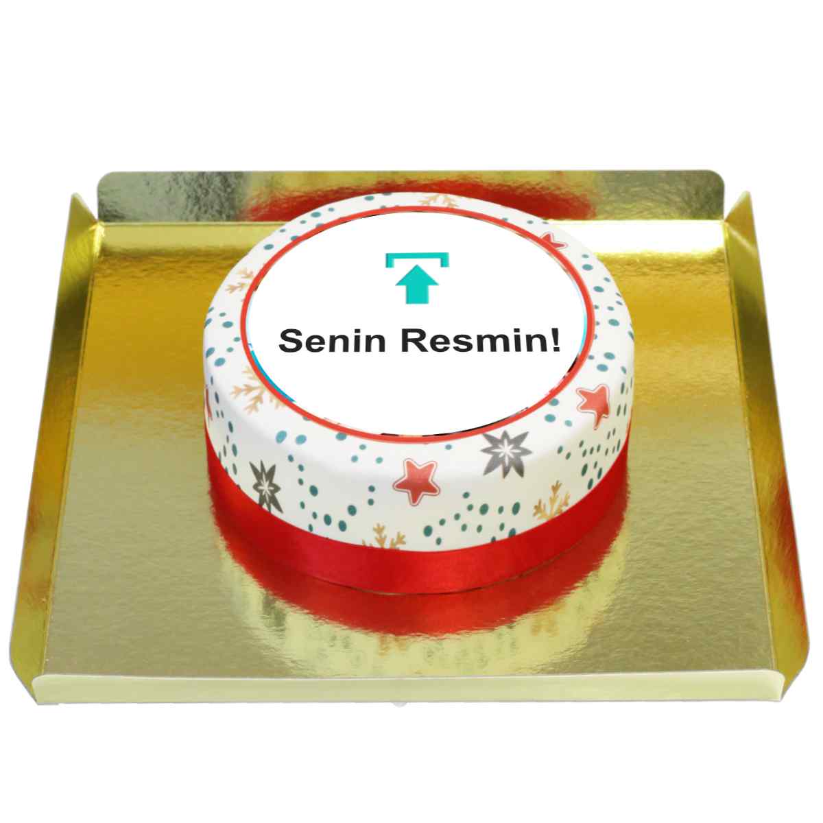 Kişiye Özel Yıldızlı Senin Pastan