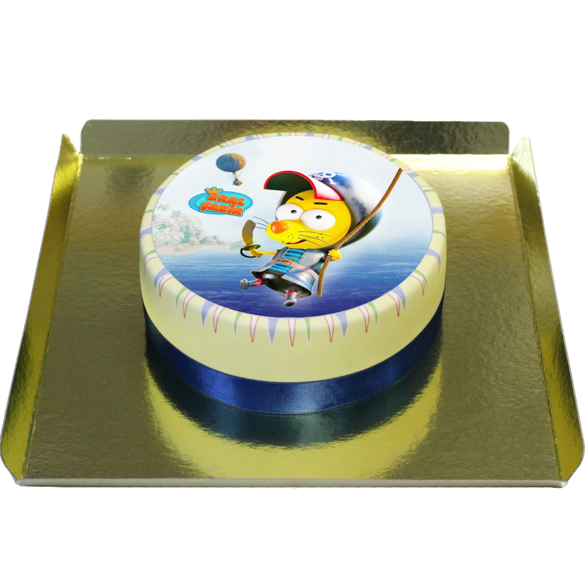 Korsan Kral Şakir Doğum Günü Pastası