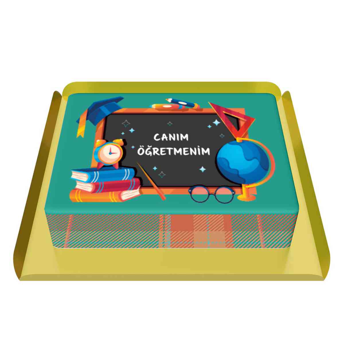 Kişiye Özel Öğretmene Hediye Pasta