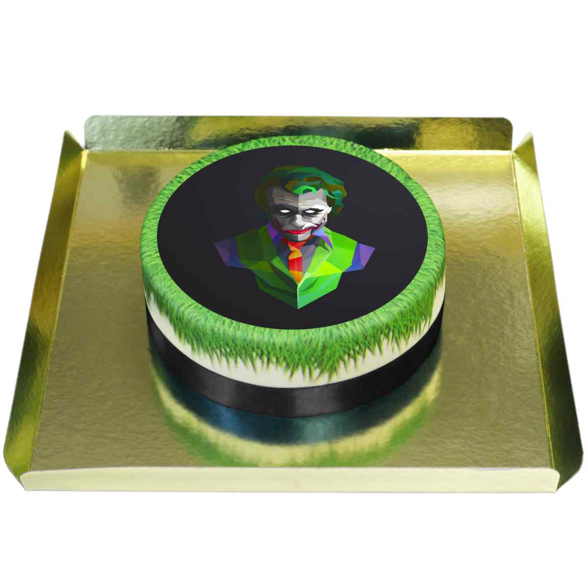 Joker Baskılı Pasta