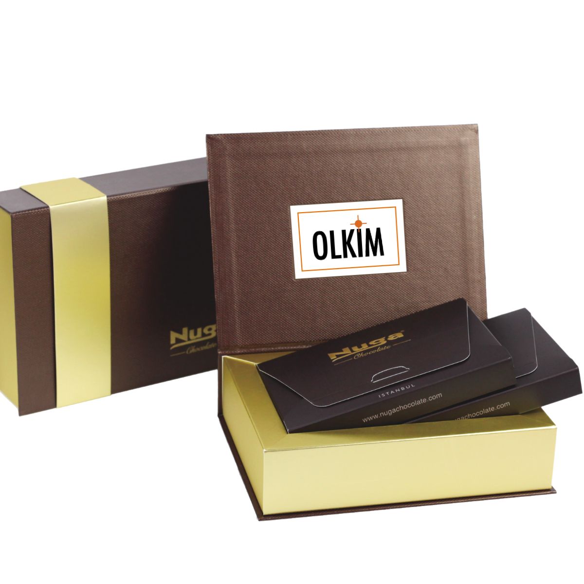 Kişiye Özel Exclusive İkili Kartuş Kutu Special Çikolata