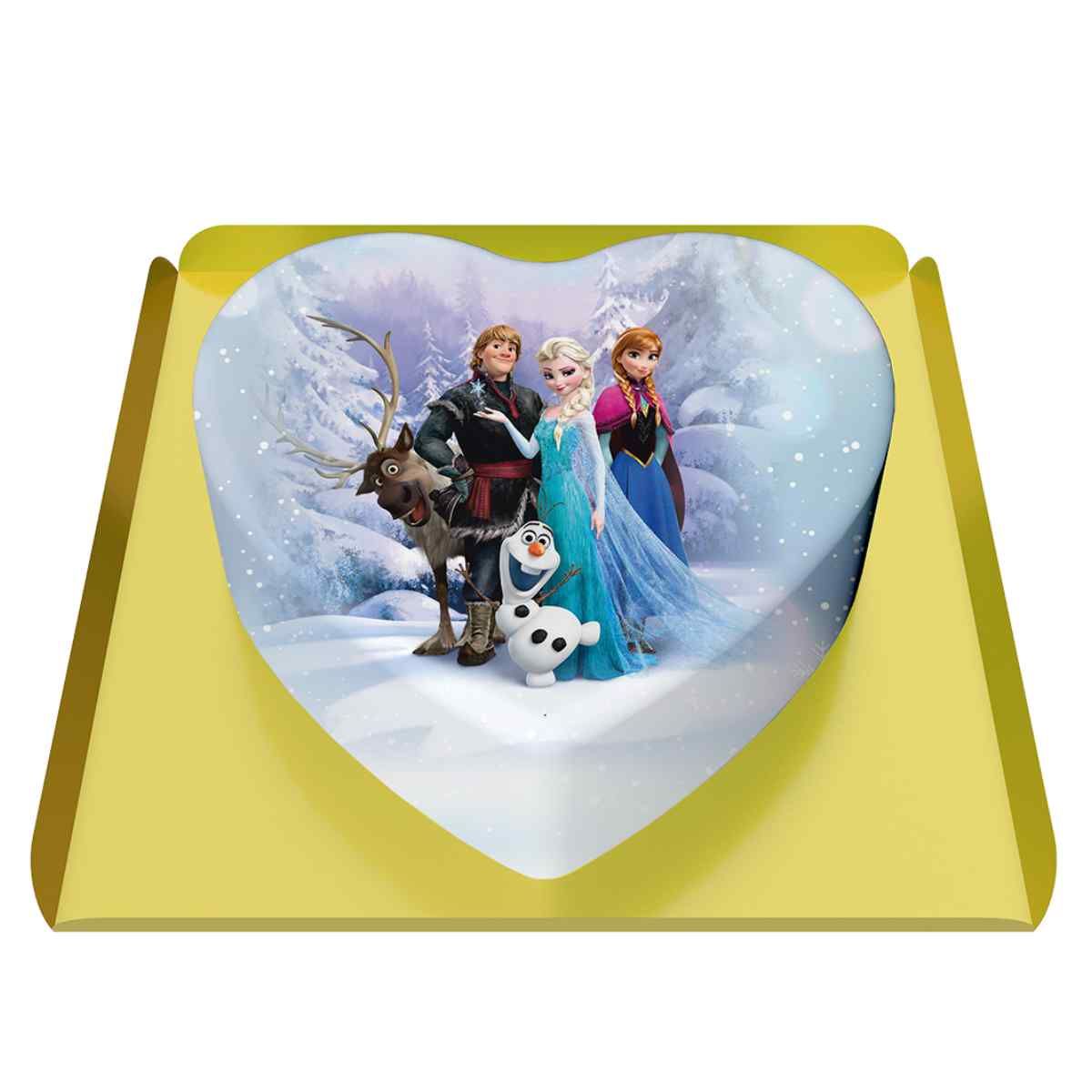 Karlar Ülkesi Kalpli Pasta