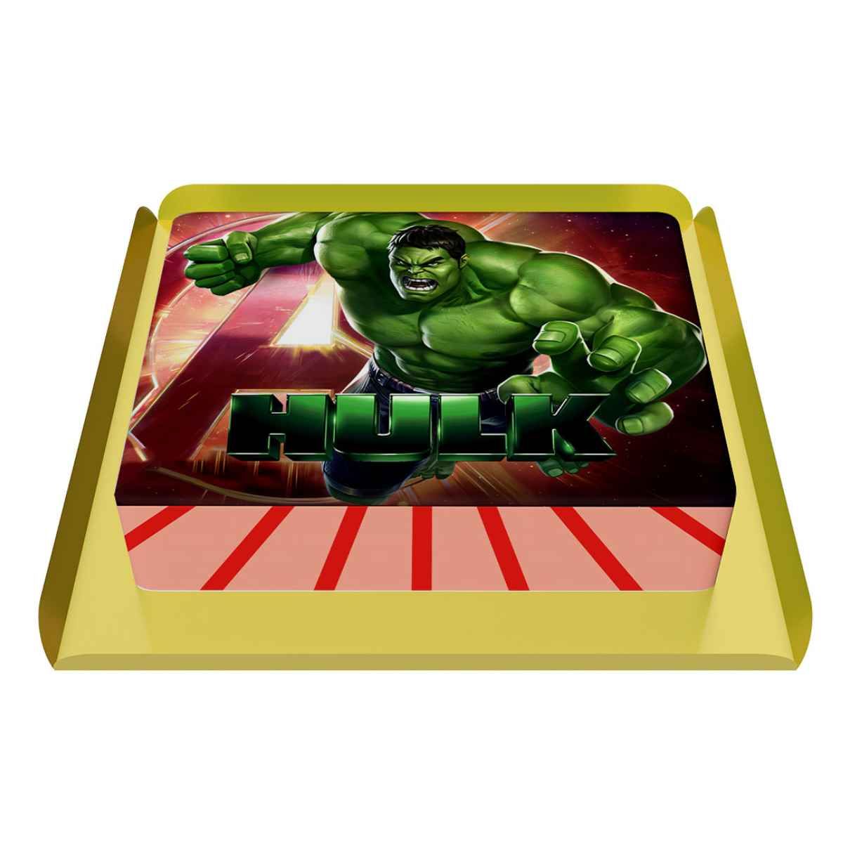 Yeşil Dev Adam Hulk Pastası