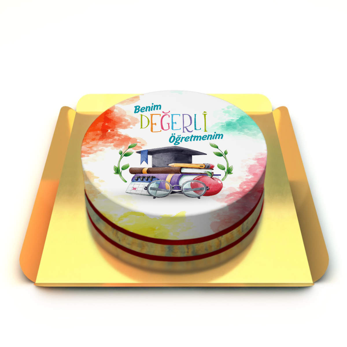 Öğretmene Hediye Pasta