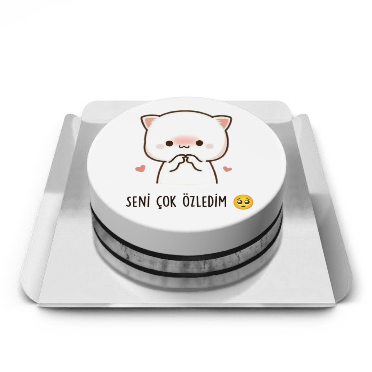 Sevgiliye Yazılı Pasta