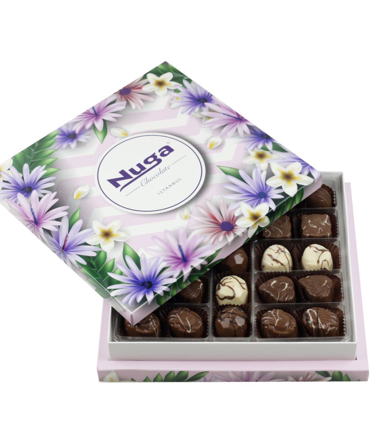 Lillato Çiçek Desenli Kutu Special Çikolata