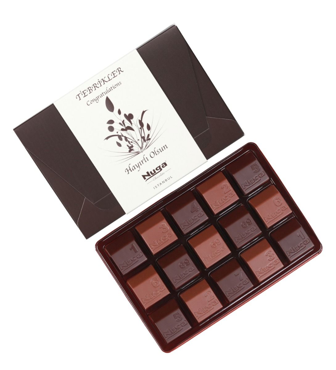 Tebrikler Kuşaklı Kutu Çikolata
